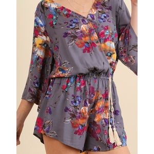 Floral romper